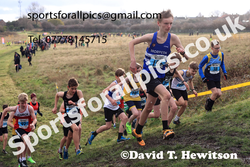 Boys Under-15s 2025 Start Fitness NEHL, Wrekenton, Gateshead, Sunday, November 23rd. Photo: David T. Hewitson/Sports for All Pics